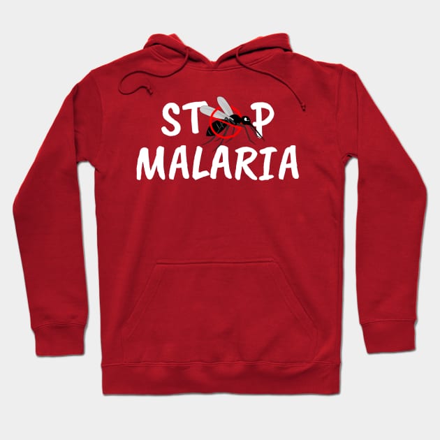 stop malaria Hoodie by Khenyot